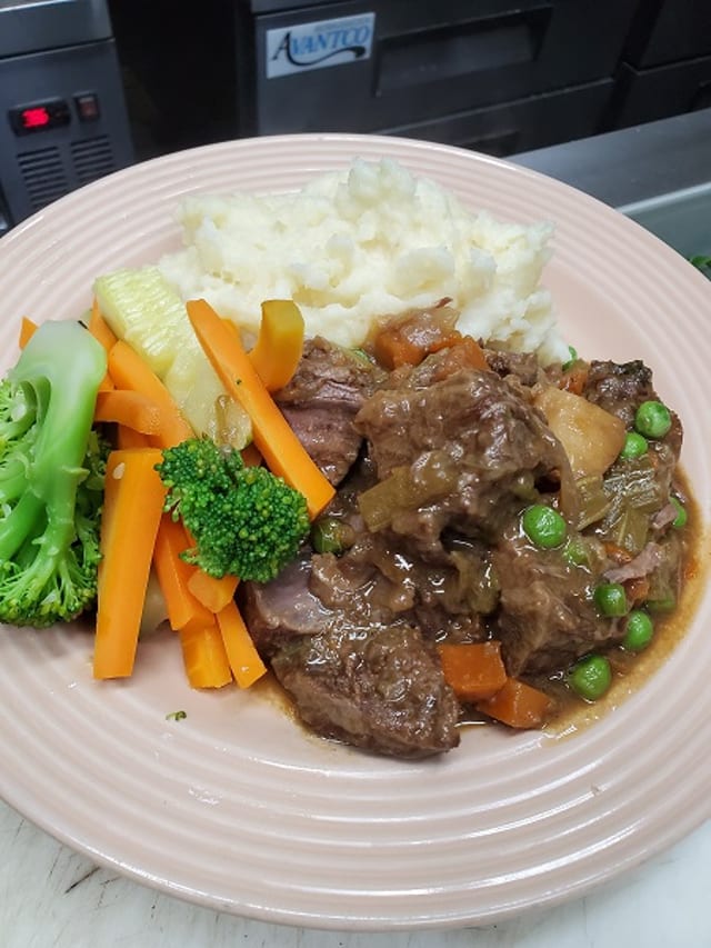 Meatloaf Mashed Potato and Gravy.