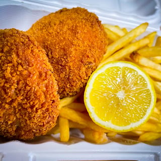 Chicken Nuggets with French Fries