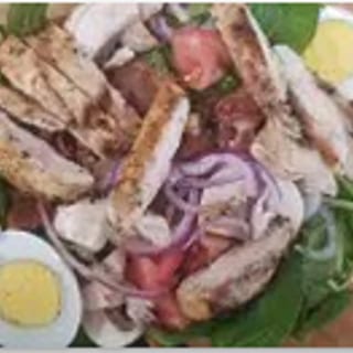 26s. Tom Cruise Salad with grilled flamed chicken